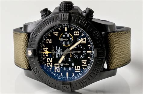 breitling avenger hurricane military|breitling chrono avenger automatic movement.